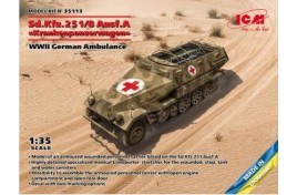 35113 ICM 1/35 WWII German Ambulance Sd.Kfz.251/8 Ausf.A